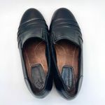 Earth Origins Laughlin Black Leather Slip-On Comfort Loafers Shoes Size 6.5 Photo 4
