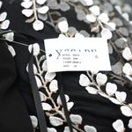 XScape  Mesh Inset Floral Embroidered Gown Photo 8