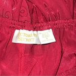 Victoria's Secret Vintage Gold Label Red Sheer Pajama Set Size Small NWT Photo 9