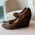Frye  Regina Wedge Mary Jane size 8.5 EUC Photo 3