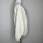 KC Kansas City Sweatshirt Beige Plaid Earth Tones Sz Large Tan Photo 3