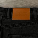 Princess Polly PP-DNM Zaiden Straight Leg Denim Jeans | Faded Black | US 4 Photo 6