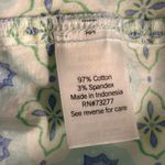 Croft & Barrow Geometric Button Up Shirt Green Large Photo 8