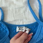 Princess Polly Blue Crop Top Photo 1