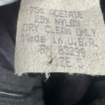 Jump Vintage 90s  black beaded velvet formal maxi dress size 5 Photo 4