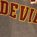 PINK - Victoria's Secret Pink Victoria’s Secret 5th & Ocean Arizona State Fork ‘Em Devils Hoodie Grey XS Photo 2