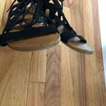 American Rag Lace Up Sandals Black 7 Photo 4