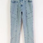 Retrofête Retrofete Taylor Jeans Revolve in Light Wash Denim Photo 4