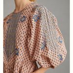Anthropologie By Embroidered Tunic Mini Dress Photo 3