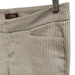 Crosby Mid Rise Plaid Ankle Length Skinny Leg Trouser Pants Size 4 Photo 5
