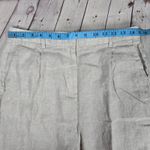 J.Crew  Tall Wide-leg Essential pant in linen‎ in Flax T6 High Rise Trousers Photo 6