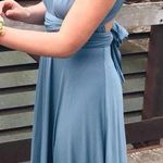 Lulus blue wrap prom dress!! Photo 0