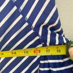 Cabaña life swim‎ Navy and White Striped Zip Photo 8