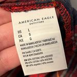 American Eagle Outfitters • Women’s Red Green Plaid Flannel Button Down Shirt Photo 2