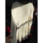 House Of CB  Caprice Milkmaid Rib Knit Cream Fit & Flare Mini Dress Large Femme Photo 4