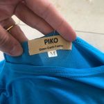 Piko  Longsleeve Oversized Blue Soft Tee Sz M Photo 1