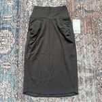 Athleta NWT Transcend High Rise Stretch Pencil Skirt Shale Grey Size XS Photo 7