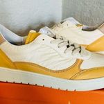 Miz Mooz Veronica Leather Sneaker Lightweight Yellow/White Size 7.5 Euro 38, NWT Photo 1