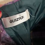 Danielle Guizio NWOT Guizio plaid purple wool blend corset Photo 6