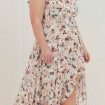 Torrid  Maxi Gauze Walk-Through Romper Dress Boho Floral Chic Plus Size 2X Photo 0