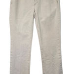 Ralph Lauren Lauren Womens Cream Straight Ankle Jeans 70's Size 6 Square Pocket Photo 0