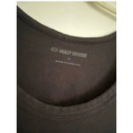 Harley Davidson  Black Ribbed Tank Top  Photo 2