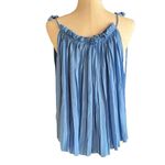 Nasty Gal  Tie Strappy Pleated Cami Photo 5