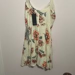 Forever 21 Vintage  lace up floral dress small Photo 4
