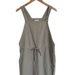 Rhythm. Tan Cream Jumpsuit Cotton Linen Size M Size M Photo 3