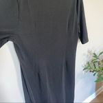 SheIn Curve Mock Neck Bodycon Midi Dress Photo 3