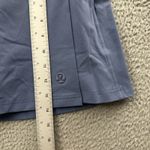 Lululemon Wrap Front Mid Rise Golf Skirt Skort Oasis Blue Tennis Women's 6 Photo 7