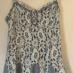 Ryu  Women’s Grey Cream Lace & Tulle Mini dresses sz Small Photo 1