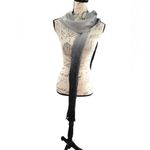 Croft & Barrow Bundle of Two Scarves  Black and Silver Photo 3