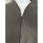 Proenza Schouler RTR  White Label Esther Faux Leather Midi Dress Size 6 Photo 13