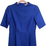 COS  Cobalt Blue Wool Blend Sheath Dress Photo 0