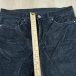 Levi's Levi Strauss Co Womens Black Corduroy Pants W31 L30 Slim Fit Cotton Blend Photo 6