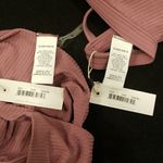 Vitamin A ππ Rose Rib Bikini Set Moss Top + Carmen Bottom 12 D XL NWT Photo 12