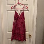 NWT‎ LEI Mini Dress Womens Large Floral Babydoll Fairycore 90s Y2K Fuschia Pink Photo 3