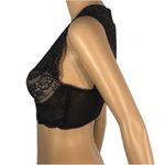 Dobreva Black Bustier Corset Cropped Lace Tank Bra Womens Size 34A Photo 4
