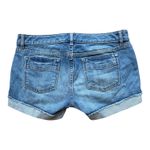 Gap  Jeans Women's Denim Shorts Blue Distressed Cuffed Size 8 Photo 1