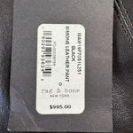 Rag and Bone Rag &‎ Bone Simone Lamb Leather Pants Black NWT $995 Size 0 Photo 5