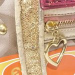 Coach  Beige Multi Color Poppy Appliqué Crossbody Bag F21101 Rare Limited Edition Photo 2