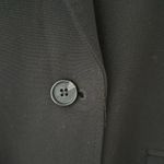 Vince Camuto Blazer Women's 6 Black Notch Lapel Office Sophisticated Modern Photo 4