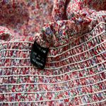 SheIn Red Floral Mini Dress Photo 6