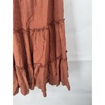 Aeropostale  Tiered Mini Babydoll Dress Women M Brown Western Cowgirl Cottagecore Photo 10