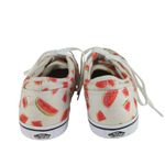 Vans Watermelon Sneakers Low Top Canvas Shoes Women's Size 8 500714 Photo 5