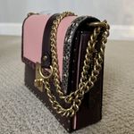 Coach  X Jennifer Lopez Hutton Shoulder Bag In Colorblock With Snakeskin Detail c0805 Photo 3