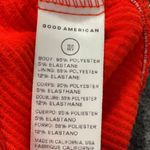 Good American Always Fits One Shoulder One Piece Swimsuit Poppy Red NWT Size XS Photo 6