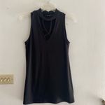 Doe & Rae black ribbed cutout detail top S Photo 8