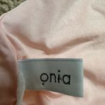 ONIA  Pink and Blue Palm Print One Piece Swimsuit Photo 11